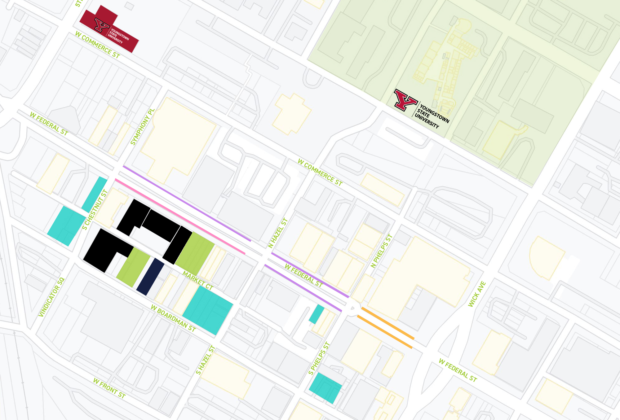 YBI Parking Map