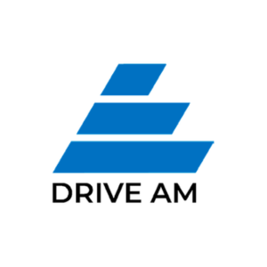 DRIVE AM logo. DRIVE AM logo.